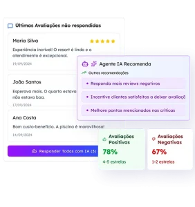 Mockup da plataforma mostrando seu negócio em destaque nas buscas